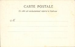 Vichy CPA the salte quarry Garden of the restaurant