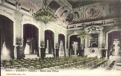 Vichy CPA the casino Village hall