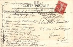 Vichy CPA Seen of the park