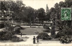 Vichy CPA a corner of the park of CElestins