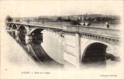 Vichy CPA Bridge on combining it (cart has oxen)