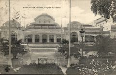 Vichy CPA Frontage of the casino