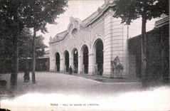 Vichy CPA Hall of the public garden of the hospital