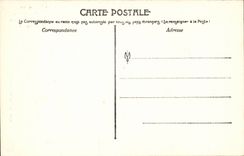 Vichy CPA External of the church St Louis Apse