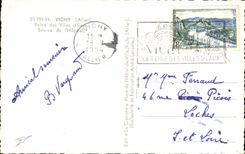 Vichy CPA Queen of the towns of water Source of the hospital