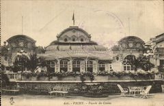 Vichy CPA Frontage of the casino