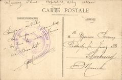 Vichy CPA Frontage of the casino