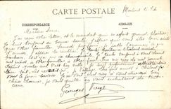 Wolbung von Avermes CPA gesehen von der Gruppe der Erhaltung