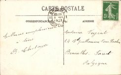 Vichy CPA Entrance of the house of Madam de Sevigne