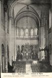 Interior Vichy CPA Church Saint Louis of the church