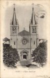 Vichy CPA the church Saint Louis