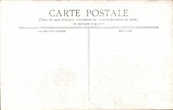 Vichy CPA Street Gate France and Old woman tower