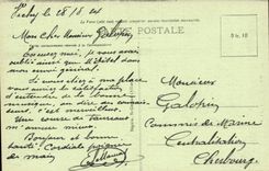 Vichy CPA Street of the market