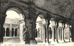 Arles - Gallery of the Cloister Saint Trophime - CPA