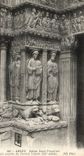 Arles - Church Saint Trophime - left Angle of the central Gate XII century CPA