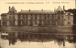 Malmaison - Napoleon the Castle western frontage CPA