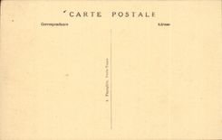 Malmaison - Napoleon the Castle frontage is and Main courtyard - CPA