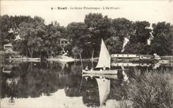 Rueil - the Picturesque Seine - the Flowered Island - CPA