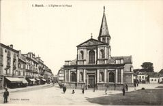 Rueil - the Church and the Place - CPA