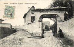 Rueil - Cognacq Foundation - Entrance Principal - CPA