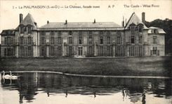 Rueil Malmaison - Napoleon - the Castle western frontage CPA