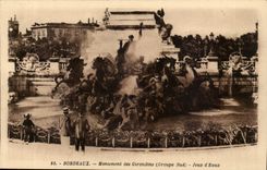 Bordeaux - Monument of Girodins Groups southern - CPA