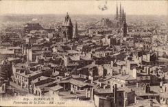 Bordeaux - Panorama of the City - CPA