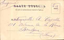 Bordeaux - southern Customs and Quays - CPA