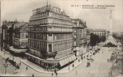 Bordeaux - House Gobineau and Cours July XXX - CPA