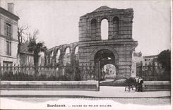 Bordeaux - Gallien Palate Ruins - CPA