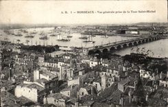 Bordeaux - View taken Tower Michel Saint - CPA