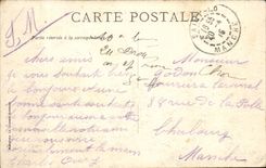 Bordeaux - Town hall western frontage CPA