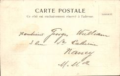 Bordeaux - Barracks Xaintrailes court interior - militaria - CPA