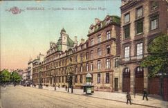 Bordeaux - College Main road - CPA