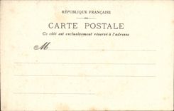 Bordeaux - rustic Public garden Bridge - CPA