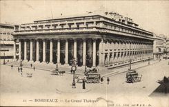 Bordeaux - the Large Theater - CPA