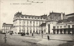 Bordeaux - Train station Saint Jean - CPA