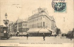 Bordeaux - Alleys of Tourny and Cours July XXX - CPA