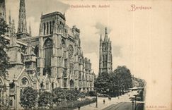 Bordeaux - Cathedral Saint Andre - CPA