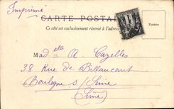 Bordeaux - Train station of the South - CPA