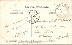 Bordeaux - Souvenir of Bordeaux - but - CPA