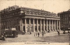 Bordeaux - the Large Theater - CPA