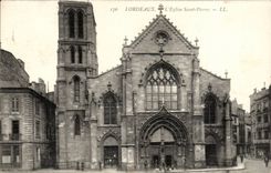 Bordeaux - the Church Saint Pierre - CPA
