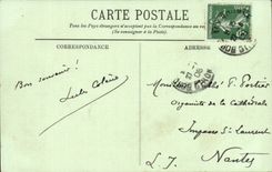 Bordeaux - the Church Saint Pierre - CPA