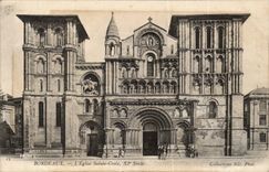 Bordeaux - the Church Sainte Cross - CPA