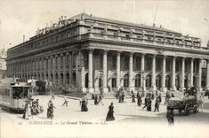 Bordeaux - the Large Theater - CPA