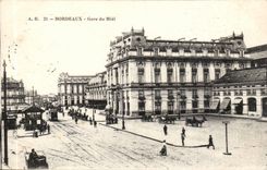 Bordeaux - Station of the South - CPA