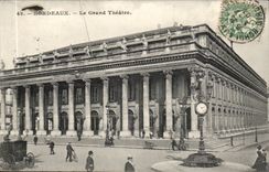 Bordeaux - the Large Theater - CPA