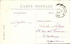 Bordeaux - the Large Theater - CPA