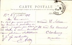 Bordeaux - Statue of Gambetta to the Alleys of Touny - CPA